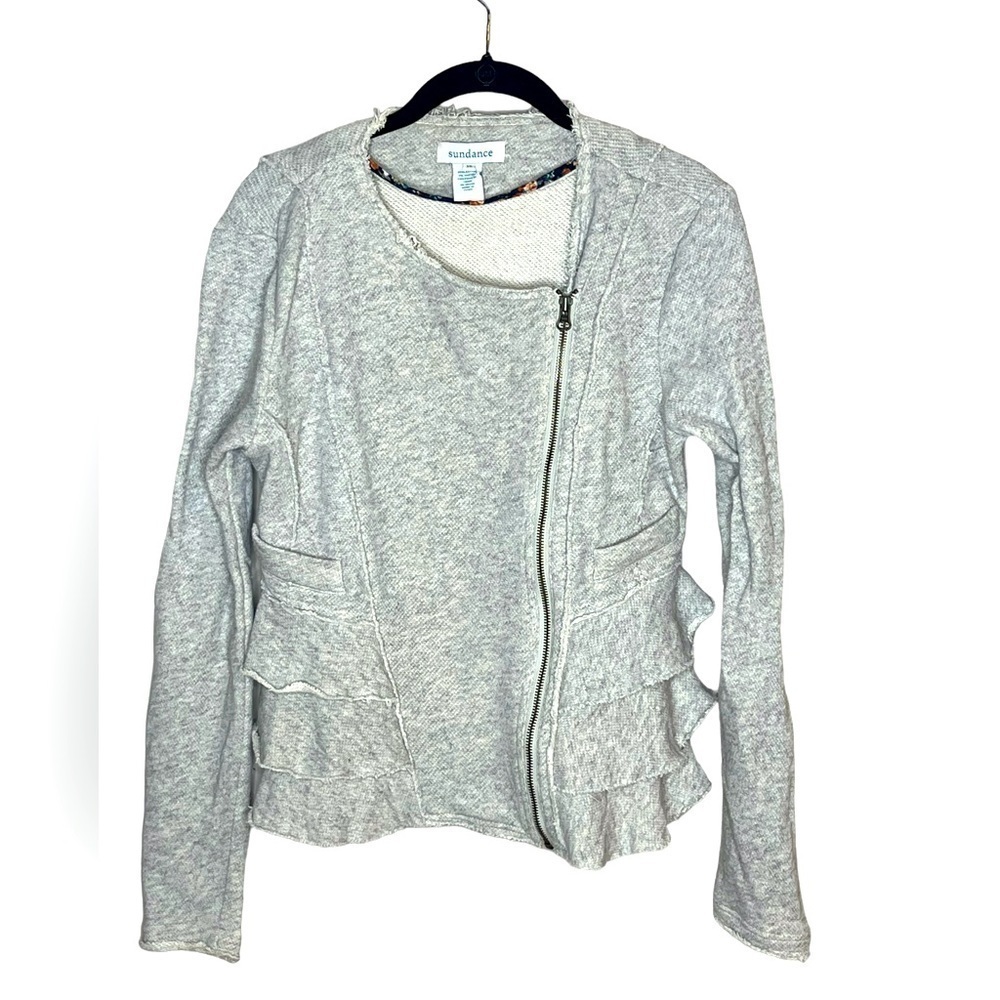 SUNDANCE Heather Ruffled Joy Jacket‎